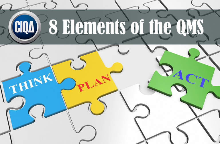 8 Elements Of A Quality Management System QMS. Subscribe, Learn More