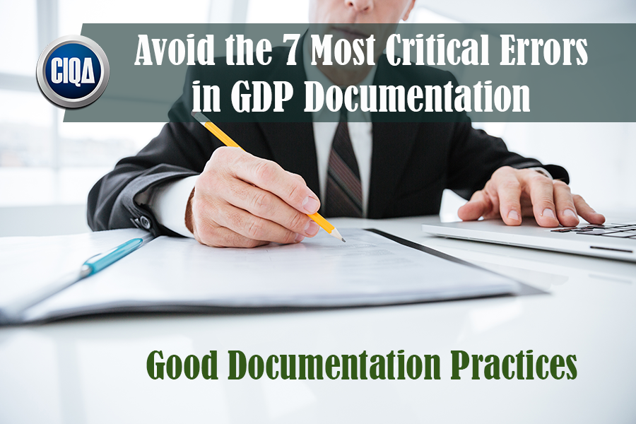 Read more about the article Avoid the 7 Most Critical Errors & Mistakes in GDP Documentation.
