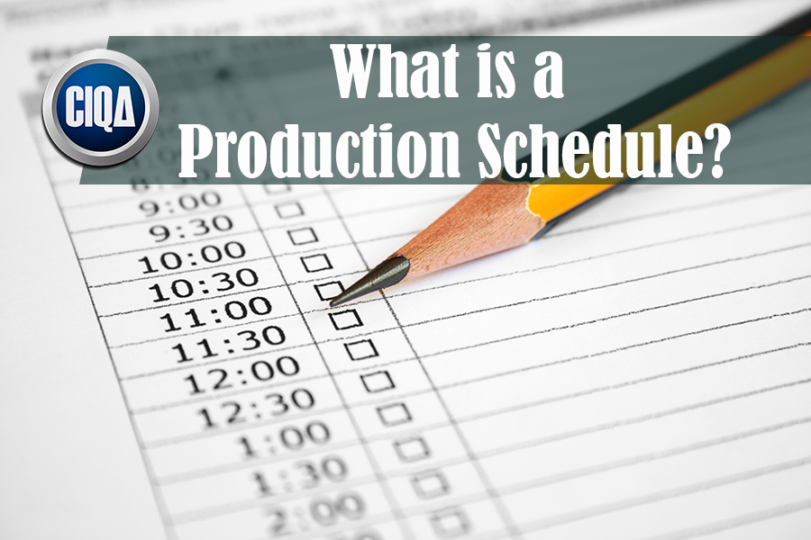 Read more about the article What is a Production Schedule as per Process Excellence.
