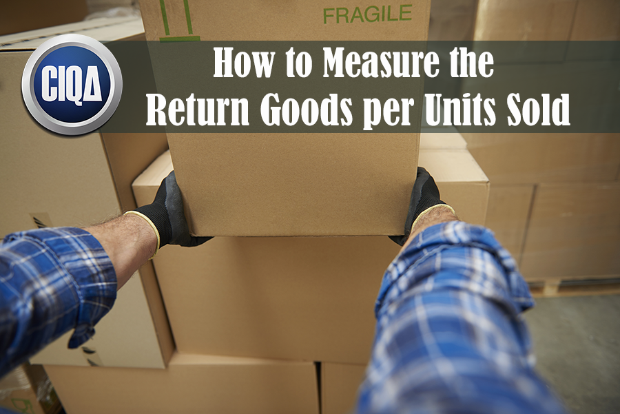 how to measure the return goods per unit sold
