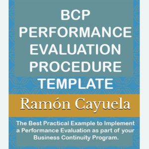 BCP Performance Evaluation Procedure Template | NFT – MSWord